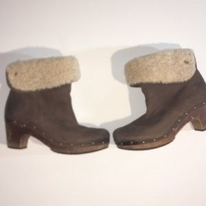 Uggs Sherpa lined Booties with fold down feature 8